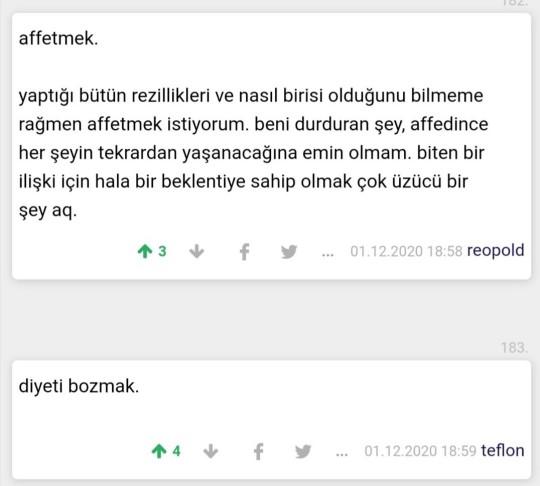 Defalarca pişman olup yinede yaptığınız şeyler nelerdir?