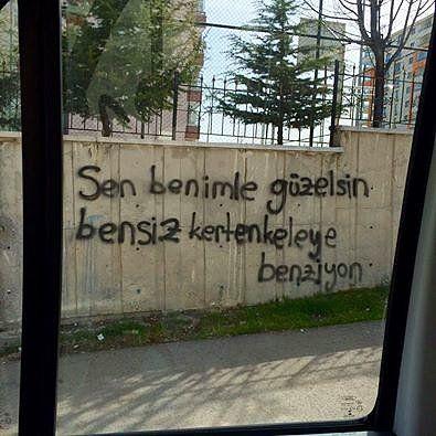Seninle güzel olan şey sen olmayınca neye benzer?