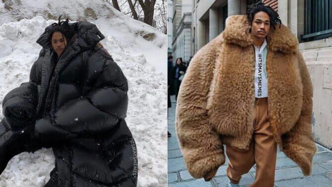 Kısa boylu insanlar şişme mont giyince neye benziyor?
