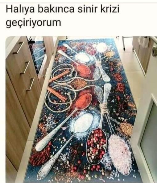Evinizde bu tarz bi halı kullanır mısınız?