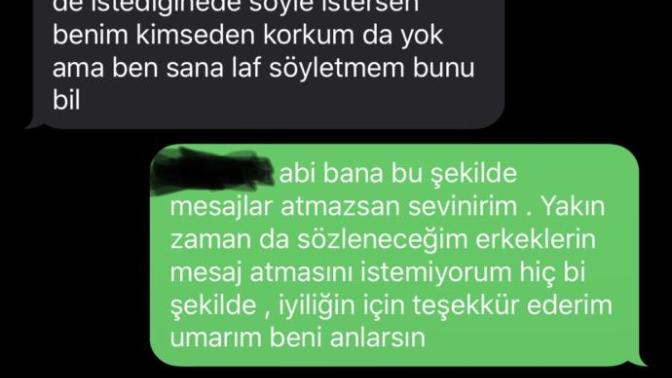 Sevgilime söylemekle iyi yapmış mıyım arkadaşlar? bu adam bana sürekli mesaj atıyordu?