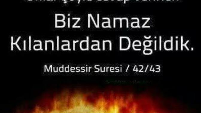 Neden Namaz kılmıyorsunuz?