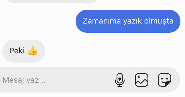 2 gündür konuştuğum çocuk anlık fotoğraf istedi tepkimi ekran görüntüsü olarak koydum. iyi yapmış mıyım?