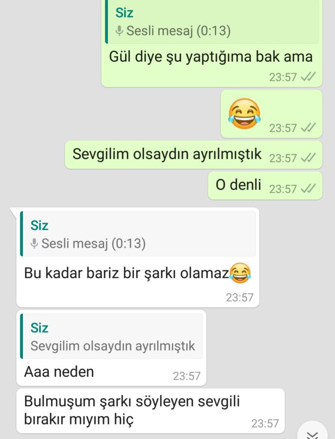 "Oy kendimi yicem" dediğin tatlış özelliğin ne?