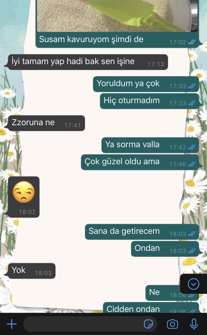 Sevgilim niye böyle sizce?