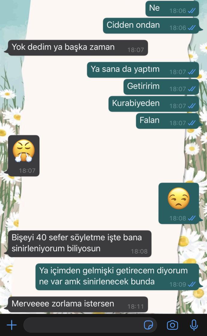 Sevgilim niye böyle sizce?