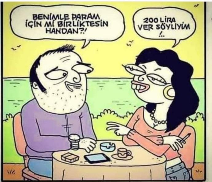 Sırf parası için biriyle sevgili olur mu sun?