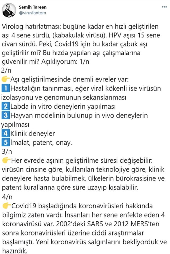 Covid19 aşısı nasıl bu kadar çabuk geliştirildi?