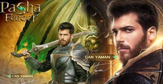 Can Yaman, Pasha Fencer isimli oyunun yüzü oldu, siz bir oyunun reklam yüzü olmak ister miydiniz?