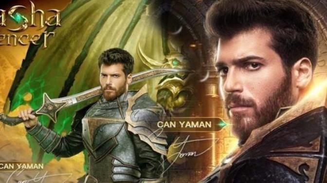 Can Yaman, Pasha Fencer isimli oyunun yüzü oldu, siz bir oyunun reklam yüzü olmak ister miydiniz?