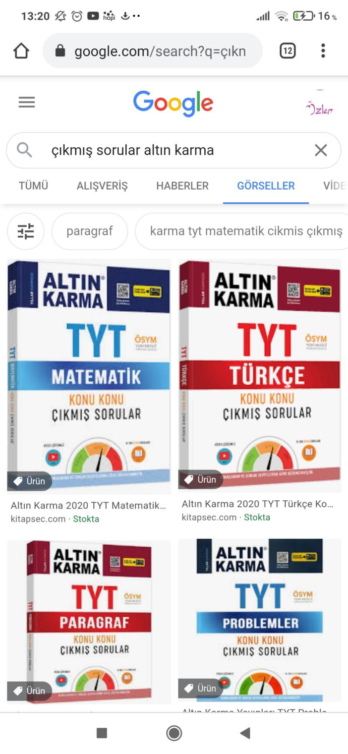 Altın karma yayınları çıkmış tüm sorular bankası kitabını almalı mıyım?