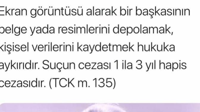 Ekran görüntüsü almanın suç olduğunu biliyor muydunuz?