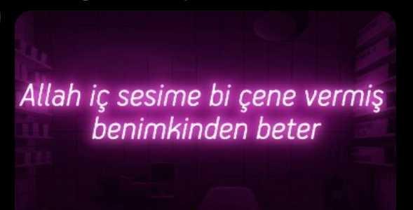 İç sesiniz ne diyor şu an?