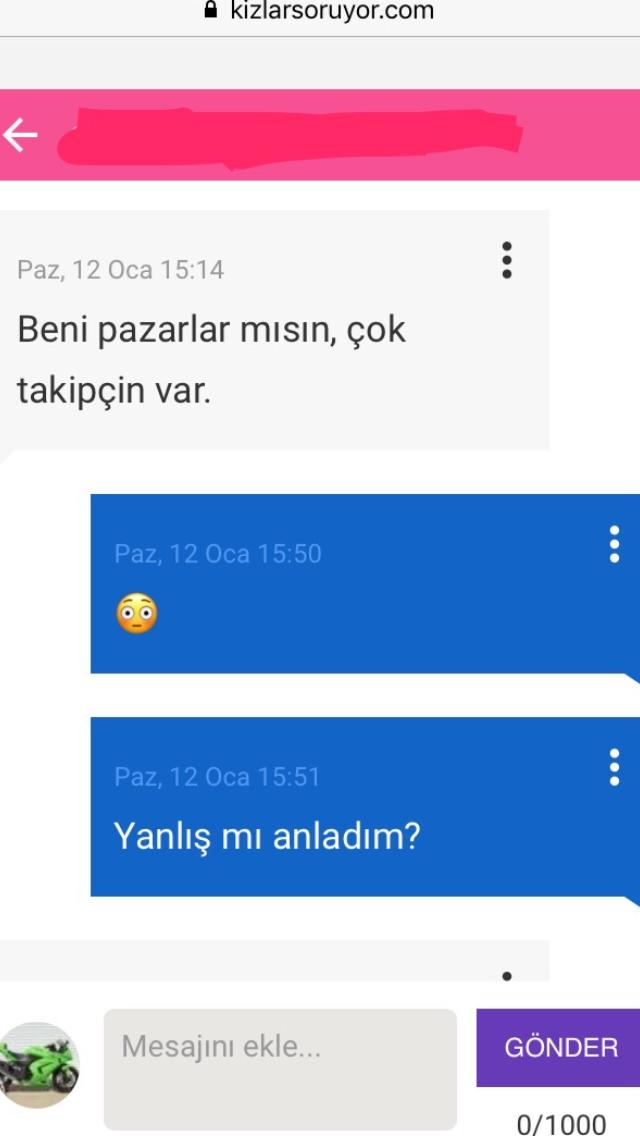 Mesaja bak..