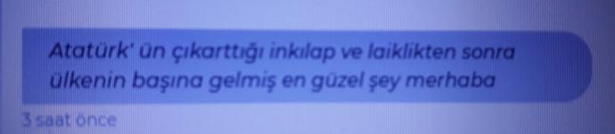 Aldığınız en ilginç/komik mesaj neydi?