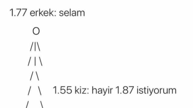 Kısa boylu kadınların uzun boylu sevgili istemeye hakkı var mı?