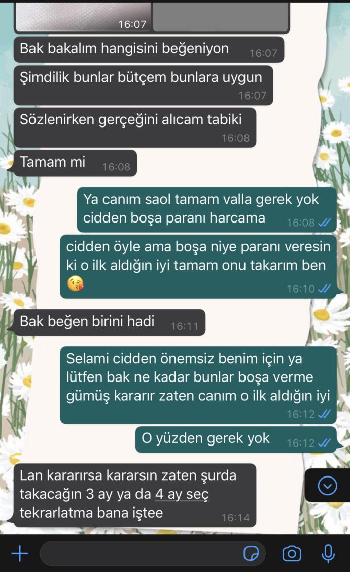 Sevgilim neden böyle bir yüzük almıştır bana?