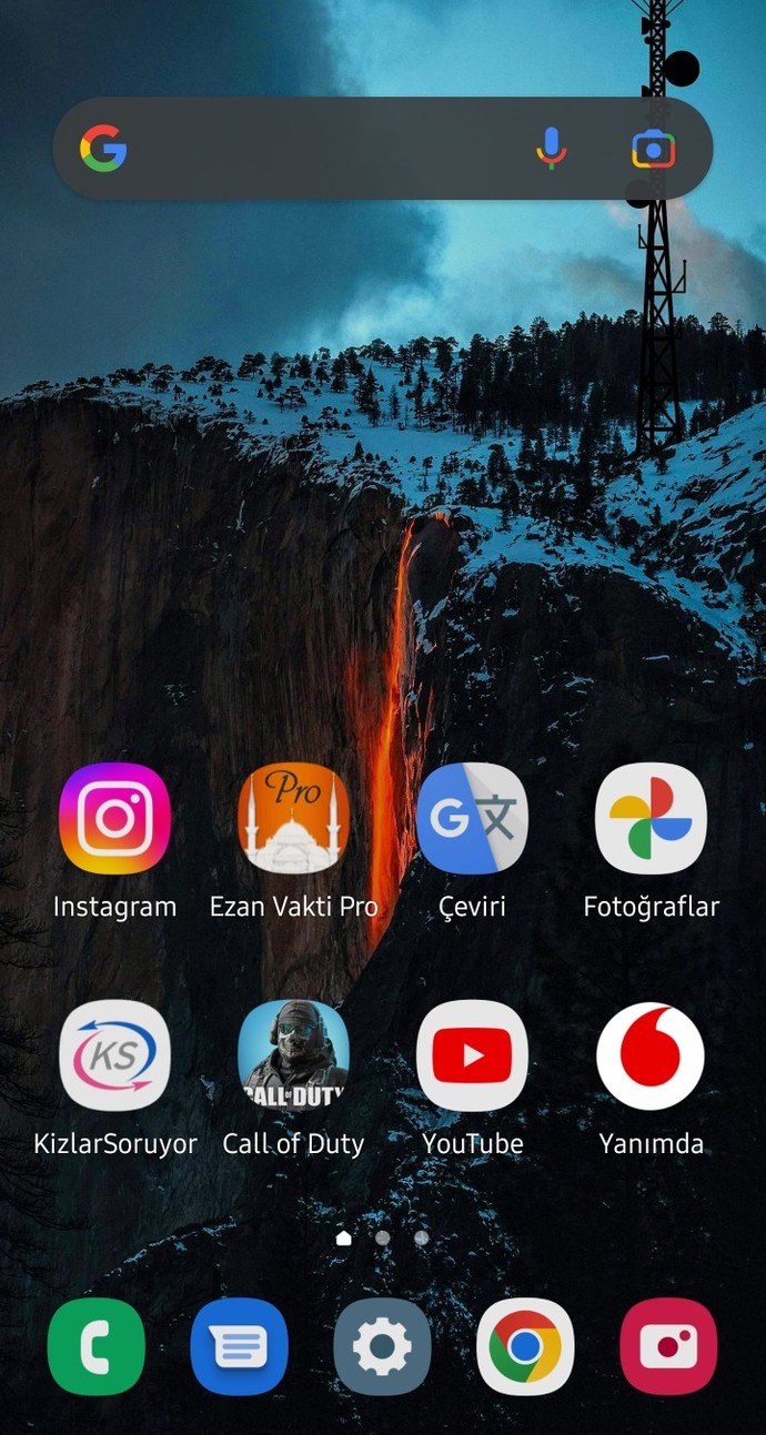 Herkes Telefonunun Ana Ekran Duvar kağıdı Ve Kilit Ekranı? Duvar kağıdı Atsın bir de ayarlar Bölümünü Paylaşsın😊?