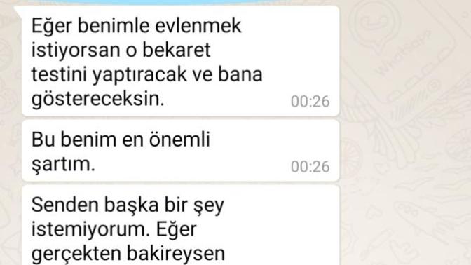 Sevgiliniz sizden bu şekilde bekaret testi istese ne yapardınız?