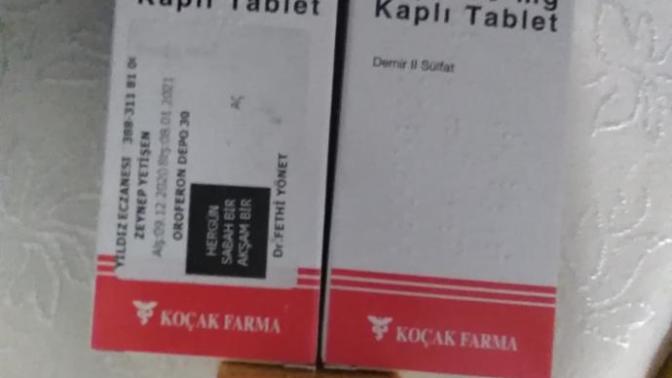Doktor bu ilaçları verdi (fotoğraflı) ama oroferon içtikten sonra kustum? ve tüm gün halsizlik oldu bilgisi olan  var mı acaba?