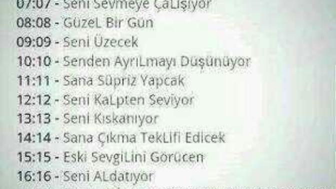 Çift saatlerin anlamlarına inanır mısınız, yoksa pek ilgilenmez misiniz?