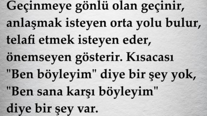 Ben böyleyim diyerek sorunlardan kaçarak mutlu olunabilir mi?