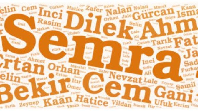 Kendi isminizi kendiniz seçseydiniz ne koyardınız?