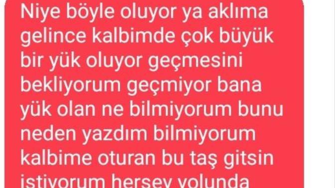 Evli eski sevgilime mesaj attım bakın ne olur iki dkk?