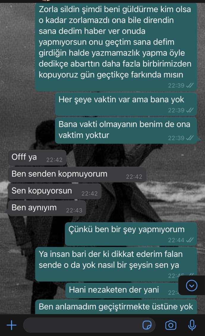 Sizce ben haklı mıyım çok mu abartıyorum?