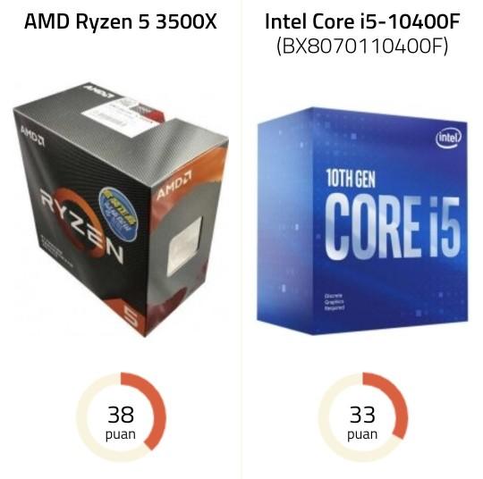 Ryzen 5 mi i5 10400F mi ve neden?