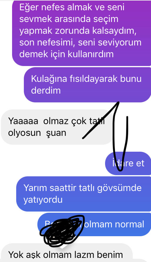 Flörtüm sana bağlanmamam lazım diyor çekici olduğumu söylüyor neyim çekiyor yakışıkşlı olduğum için mi laflarım mı?