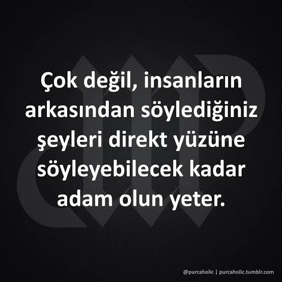 İnsanlar neden yüze söyleyemez arkadan atar tutar?