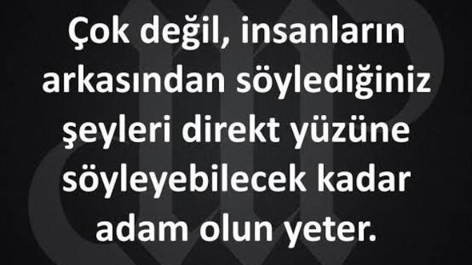 İnsanlar neden yüze söyleyemez arkadan atar tutar?