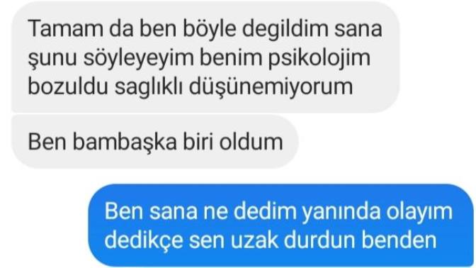 Hala onun yanında olmak istiyorum? Eskisi gibi hissetmiyorum ama özlüyorum?