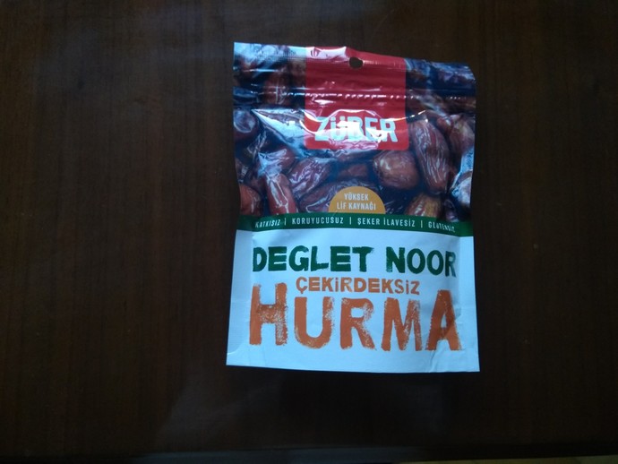 katkısız, koruyucusuz, ilave şekersiz, glutensiz hurma: Züber