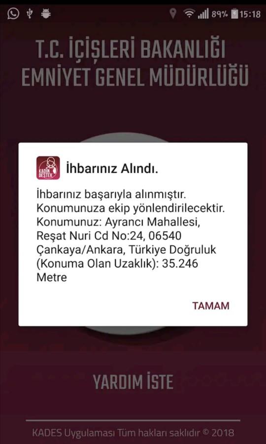 KADES uygulamasından haberdar mısınız?
