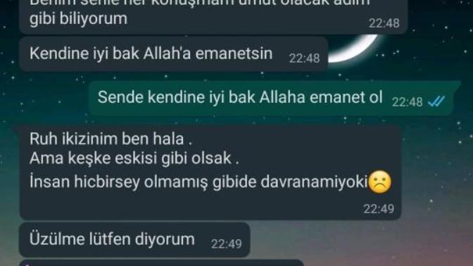 Bi kızı Çok sevdim sevdigimi söyledim ilk kabul etti sonra sevdigim var dedi konuşmayı kestik ve wpde durum atmış detaya gelin?