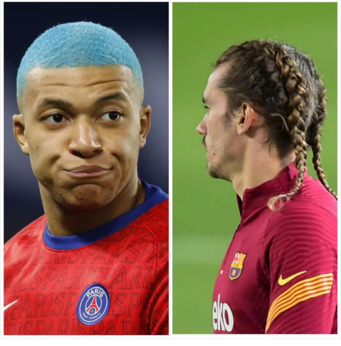 Mbappe ve Griezmanın saç stilleri hakkında ne düşünüyorsunuz?