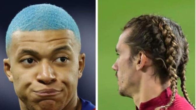 Mbappe ve Griezman'ın saç stilleri hakkında ne düşünüyorsunuz?
