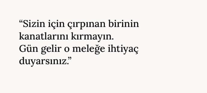 Herkes geceye bir söz bıraksın?