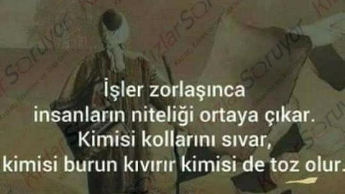 Zoru görünce kalır mısınız? Ya da rahata erişince kaçar mısınız?