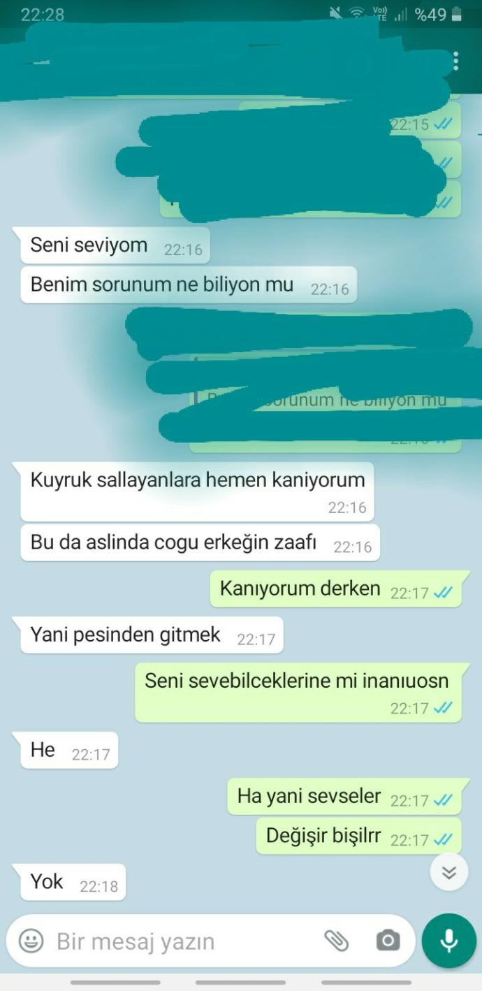 Erkekler her kuyruk sallayana gider mi?