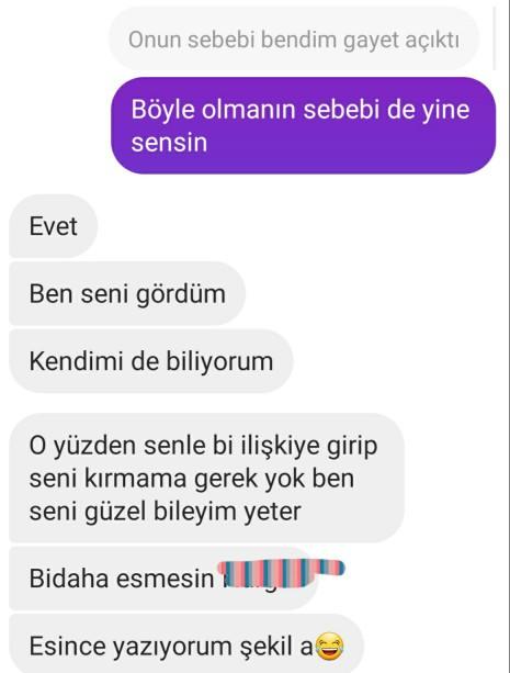 6 Ay boyunca konuştuk hatta sevgiliyiz sanıyordum?
