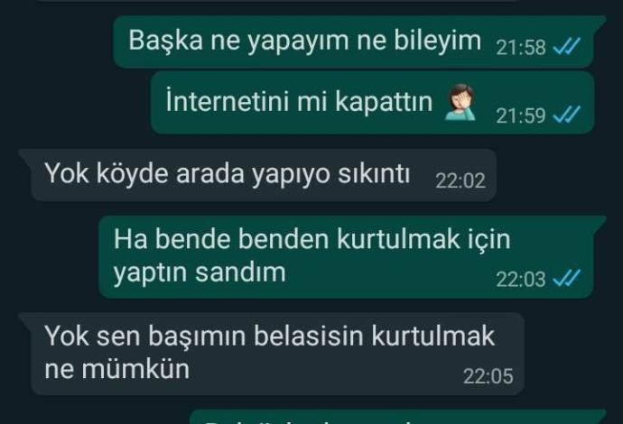 Sevgilim bana bunu dedi alınmalı mıyım?