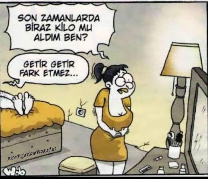Eşiniz zayıf mı orta mı balık etli mi yoksa balina etli mi olmalı😂?