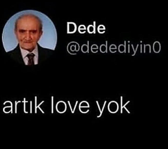 Hayatında *love* var mı?