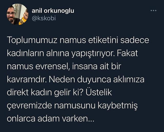 Namus ne demek sizce? Sizin için önemi tam olarak ne?