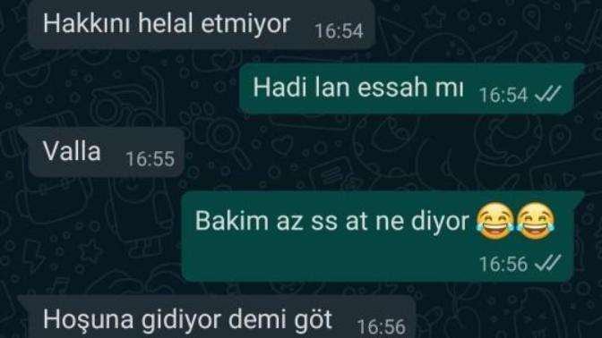 "Asla hakkımı helal etmiyorum" dediğin biri var mı?