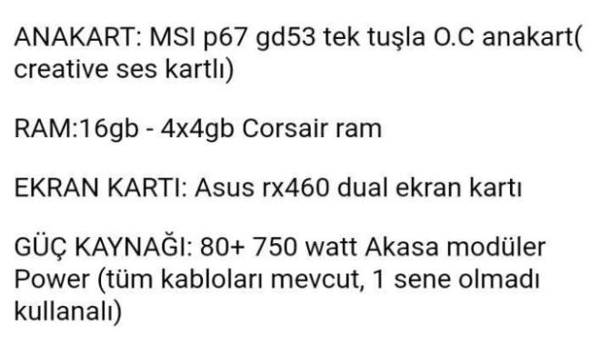 Bu PC alınır mı?