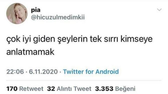 İyi giden şeylerinizi başkalarına anlatır mısınız?
